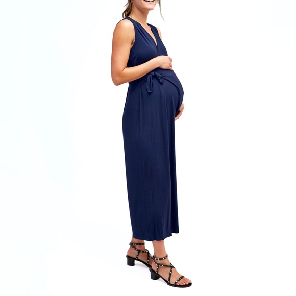 Nom Maternity Pants - NOM Maternity Francesca Jumpsuit